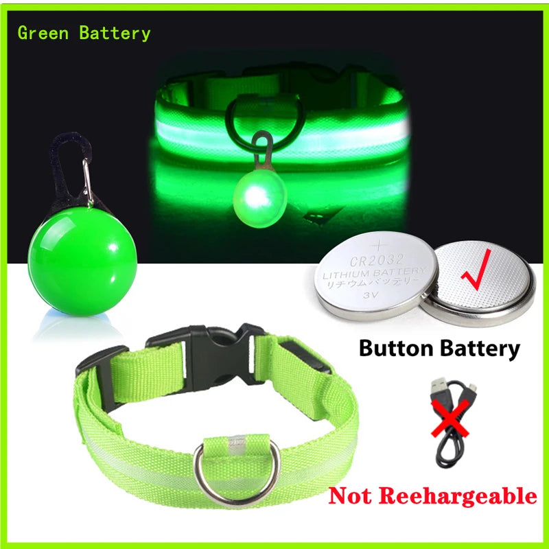 Glowing Dog Collar
