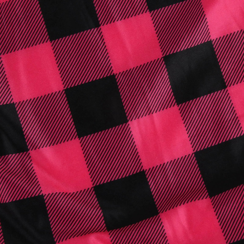 Plaid Cotton Loose Ladies Pyjama Pants