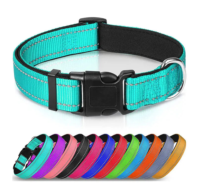 Reflective Dog Collar For Medium Large Dogs