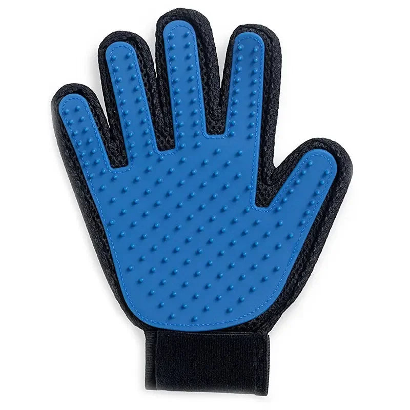 Silicone Pet Grooming Gloves Cats Hair Brush