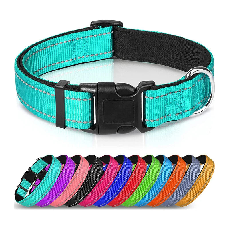 Reflective Dog Collar For Medium Large Dogs